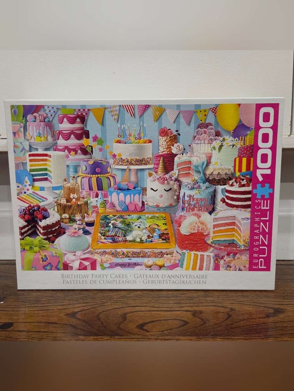 Birthday Party Cakes 1000 Piece Eurographics Puzzle